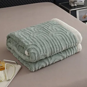 Prostěradlo Univerzální měkká prošívaná deka na postel a pohovku 150*200cm