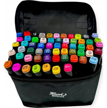 Fixy FIXY , ALKOHOLOVÉ FIXY POPISOVAČE 60 BAREV, SÁČEK