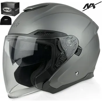 Helma na motorku MOTOCYKLOVÁ PŘILBA OTEVŘENÁ NAXA S30 vel.XXL + CLONA