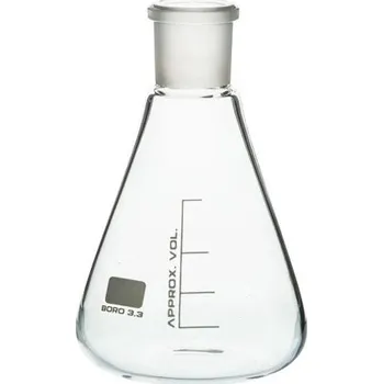Erlenmeyerova baňka 3000 ml zábrus 45/40