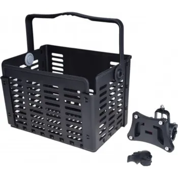 Košík na láhev Přední košík na kolo Wilmat PLASTOVÝ černý