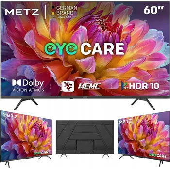 Televizor Google TV 60" METZ 60MUF7000Z 4K UHD Smart LED televizor DVB-T2 Android 14