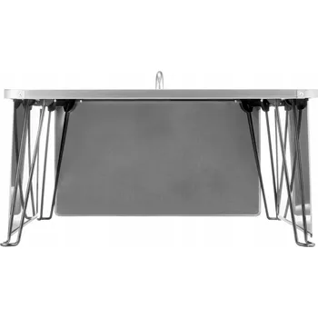 SucceBuy Obal na ohniště Čtverec 64,5x64,5x37CM Nerezová Ocel