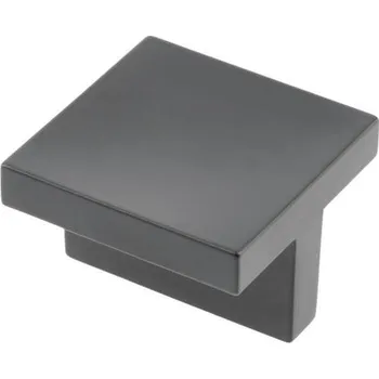 Nábytkové kování Nábytková úchytka GTV 40, rozteč 32 mm, délka 40 mm, černá matná UZ-40-032-20M