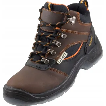 Pracovní obuv Pohodlné pracovní boty bez podpatku KŮŽE 120 OB URGENT vel. 44