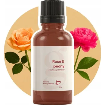 Vonný olej růže a pivoňka ROSE & PEONY 10g pro svíčky, mýdla a koule