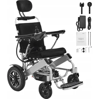 Invalidní vozík Elektrický invalidní vozík 21KM 6KM/H, skládací, 5 rychlostí