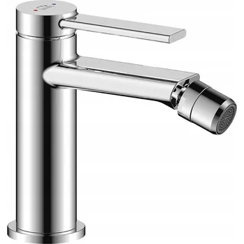 Bidetová baterie Laveo Pinar stříbrná