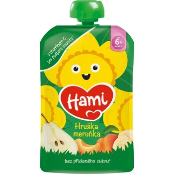 Hami Hruška meruňka kapsička 100g 6m+