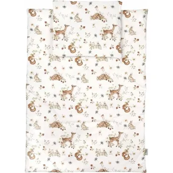 Povlečení Sada povlečení Waldin 90 x 120 cm bílá