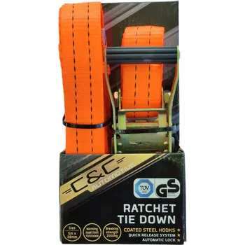 autokoberec Automatický popruh s ráčnou pro upevnění zavazadel