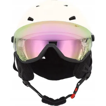 Lyžařská helma 4F U096 UNISEX S/M ( 9 CM ) BÍLÁ