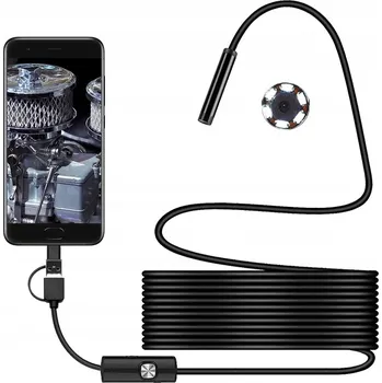 ENDOSKOPICKÁ KAMERA 6xLED Inspekční pro ANDROID a PC