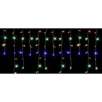 Vánoční dekorace Venkovní vánoční LED závěs - barevný 500 až 1500 diod Vánoční osvětlení venkovní: Barevná 40m - 1500 led diod