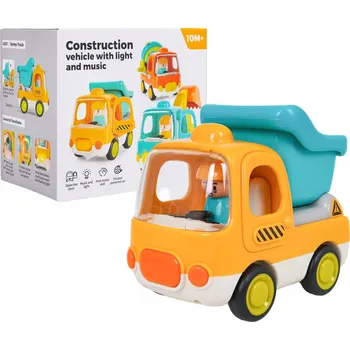 autíčko Sklápěčka pro nejmenší se zvukovými a světelnými efekty 10M+