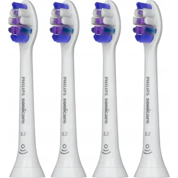 Elektrický zubní kartáček 4x Hlavice pro kartáček Philips Sonicare S2 Sensitive HX6054/87