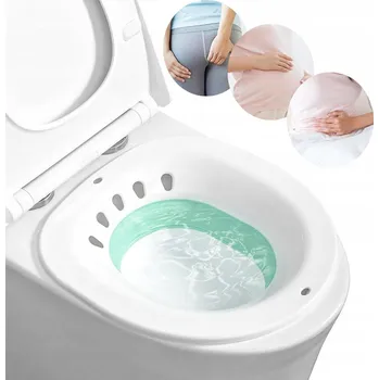 Bidetová sprška na WC sedátko - bidetová nástavba na toaletu, skládací, lehká