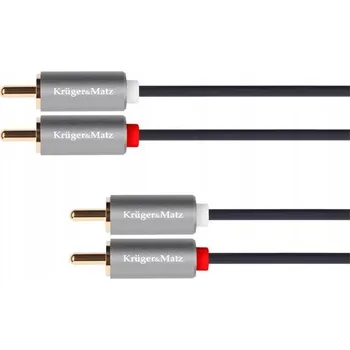 Audio kabel Kabel Kruger&matz KM1212 2x RCA (cinch) - 2x RCA (cinch) 5 m