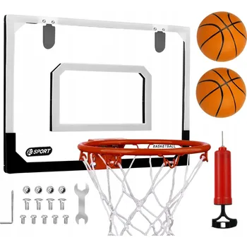 Basketbalový koš Basketbalová deska koše BASKETBAL PRO DĚTI mini koš na dveře HRY MÍČKY