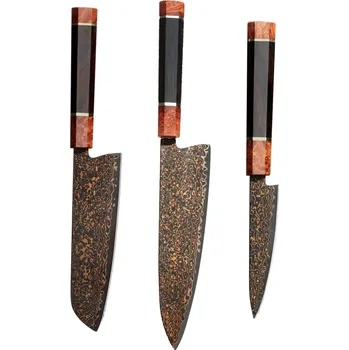 The Knife Brothers Sada damaškových nožů Copper 3 ks