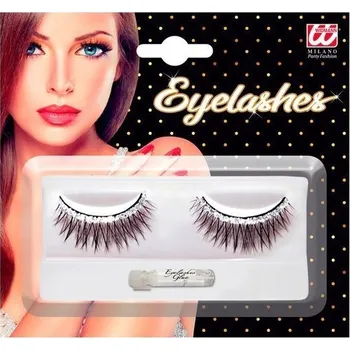 Umělé řasy Umělé řasy s diamantovými třpytkami, Karneval