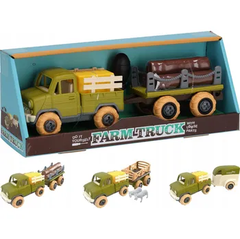 Obraz Dětský nákladní auto s přívěsem, plastové 26 cm - různé druhy