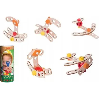 ostatní stavebnice KREATIVNÍ HRAČKA PRO DĚTI 12 DŘEVĚNÝCH DÍLKŮ