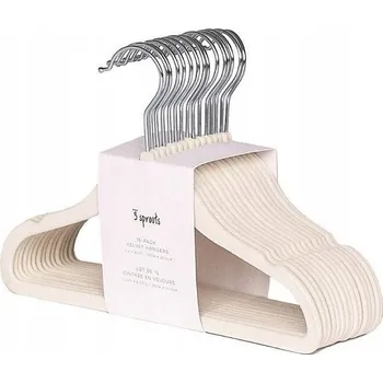 Vrták Věšáky béžové 3 Sprouts 15 ks