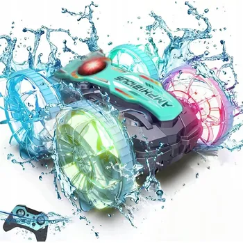 RC model auta Voděodolný! Hračka RC auto 2.4G pro děti – zelená verze