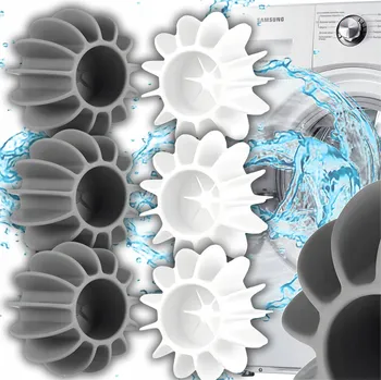 Koule proti žmolkům, péče o pračku, praní, multifunkční, podpora sušení, změkčování Fazoo 1 ks