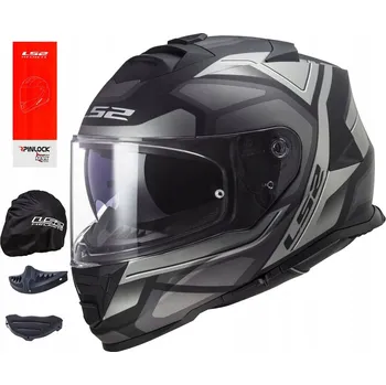 Helma na motorku LS2 INTEGRÁLNÍ PŘILBA FF800 STORM II FASTER MATNÁ TITANOVÁ XL