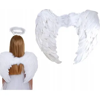 Vánoční dekorace SUPER Andělská křídla Velká 60x44cm M30501 betlém anděl andílek