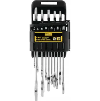 Klíč PLOCHÝ KLÍČ SADA. 12 Ks KRÁTKÝ STANLEY SFMMT82902-0