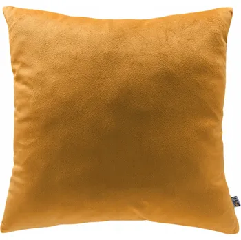 Polštář Dekorativní POVLAK Boho velur velvet hořčice medová 50x50