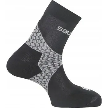 Pánské ponožky Profesionální běžecké lyžařské ponožky SALOMON Equipe Exo 45-47