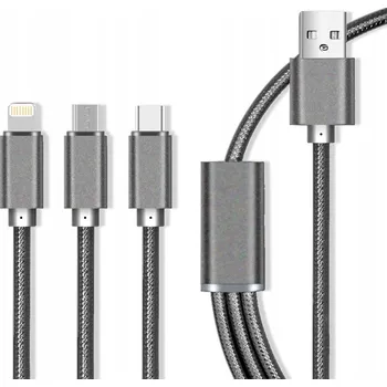 Datový kabel Kabel Setty USB - USB-C 1 m černý