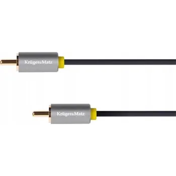 Audio kabel Kabel Kruger&Matz KM1200 1x RCA (cinch) - 1x RCA (cinch) 0,5 m