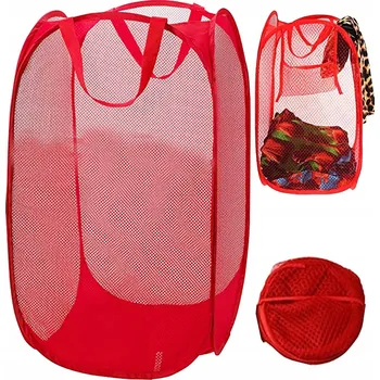 Úložný box SKLÁDACÍ KOŠ S UCHYTY NA PRÁDLO, HRAČKY - VELKÝ ÚLOŽNÝ BOX