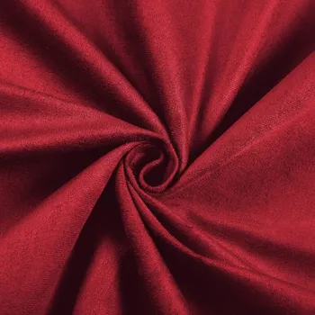 Potahová látka/imitace broušené kůže Alcantara ALC-018 Vínově červená - šířka 145 cm