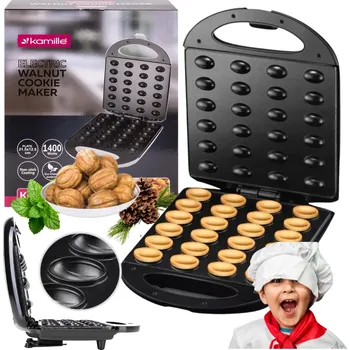 Kuchyňský gril Sendvičovač Kamille KM6726 černý 1400 W