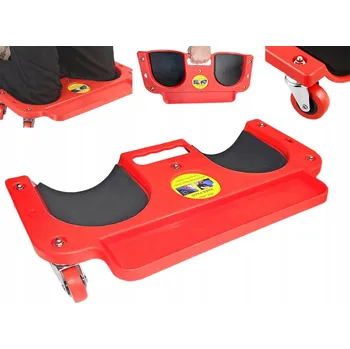 POJÍZDNÝ VOZÍK PRO OBKLADAČE S KLEKÁTKEM, KOLEČKY A POLICÍ NA NÁŘADÍ MAGNET