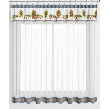 Záclona Záclona voál 300 cm x 140 cm šedá