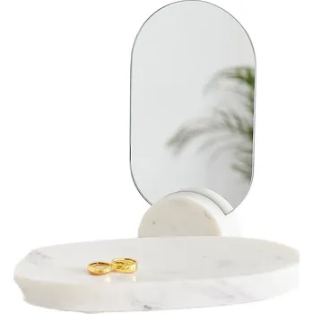 Zrcadlo Stojací zrcadlo šedé Reserved