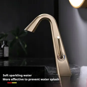 Vodovodní baterie Stojánková umyvadlová baterie KWG zlatá