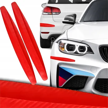 Lišta karosérie 2x Ochranná lišta na nárazník, univerzální kryt na přední a zadní nárazník