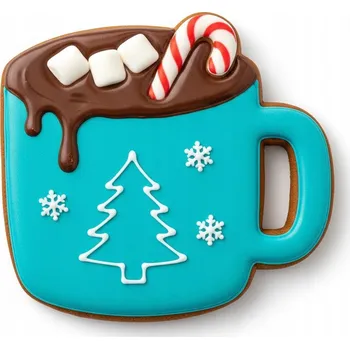 Vánoční dekorace Forma "Vánoční čokoláda " 10 cm