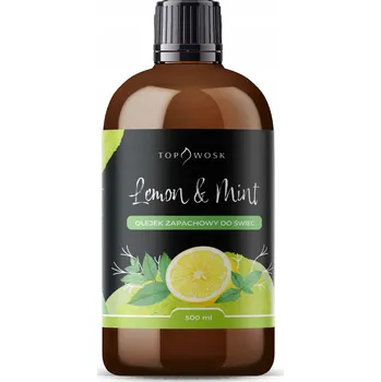 Vonný olej Vonný olej TopWosk Lemon and Mint 500 ml