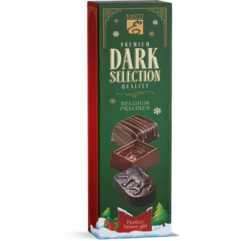 Čokoláda Emoti Chocolate Emoti Dark Christmas Selection 65g