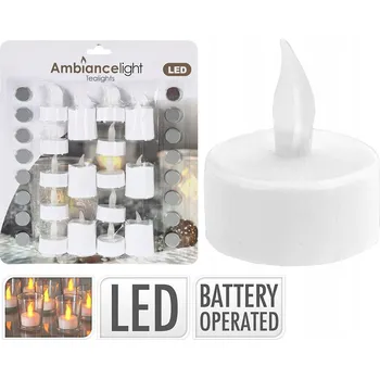 Svíčka LED svíčka barokní ComfortTrendy 16 ks