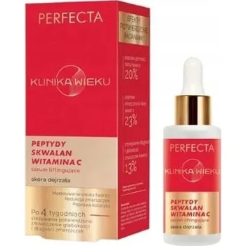 Pleťové sérum PERFECTA KLINIKA VĚKU PEPTIDY SKVALAN VITAMÍN C LIFTINGOVÉ SÉRUM 30ML
